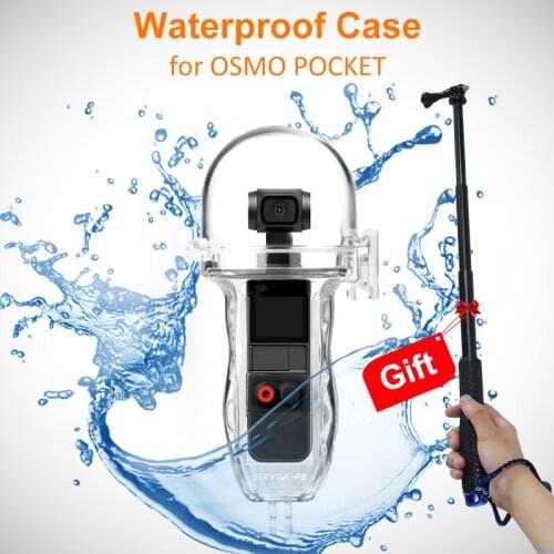 New Arrival 60 Meters Waterproof Case Diving Shell Housing for OSMO POCKET Camera Gimbal Accessories