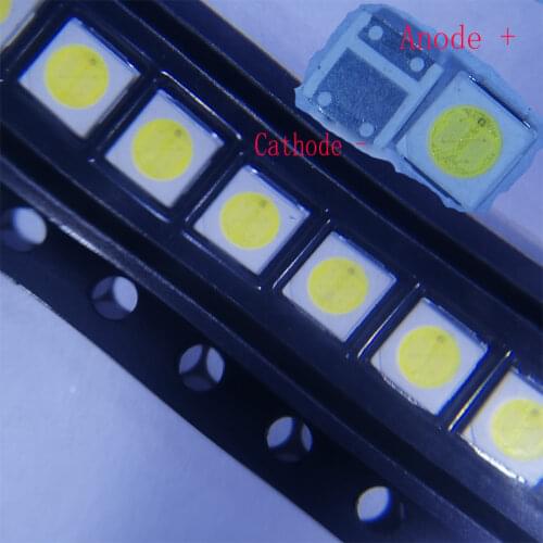 100PCS/Lot Lextar High Power SMD LED 3030 6V 1.8W Cool White 150-187LM For TV Backlight Application