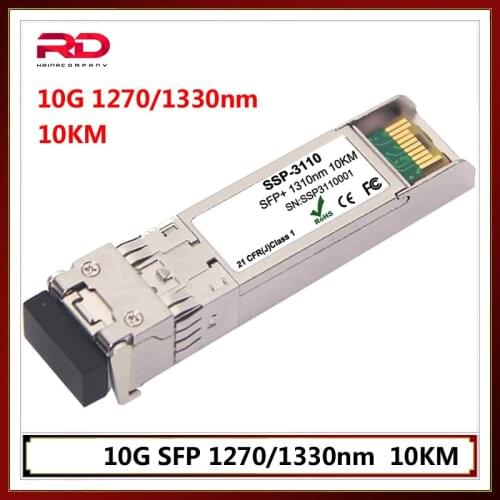 10G Sfp Module 10Km 1270/1330nm + Optische Fiber Module Transceiver