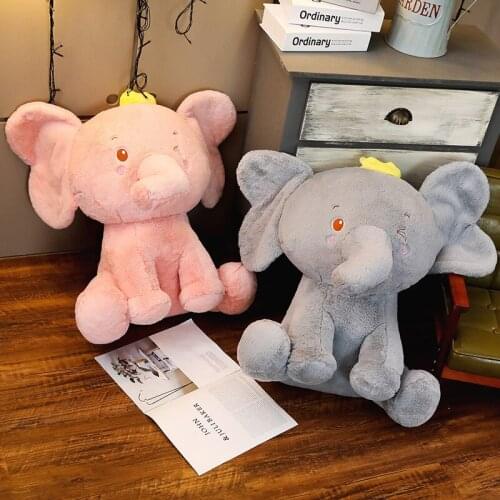 60cm cute elephant doll long trunk elephant plush toy baby toys to send children birthday gifts Christmas gifts for boys and gir