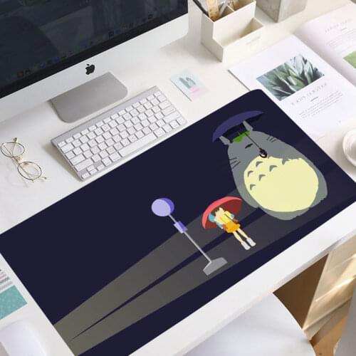 Anime 900x400mm Totoro Mouse Pad Mouse Mat Carpet Laptop Big Padmouse Notbook Computer Gaming Mousepad Gamer Manga mouse pad mat