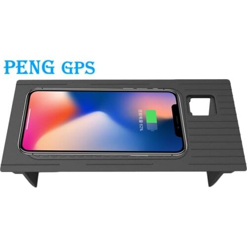 Car Wireless Smart Phone Charger For BMW 7series 2017-2019 for iPhone Max Huawei Samsung Fast Charging Phone Holder StorageMount