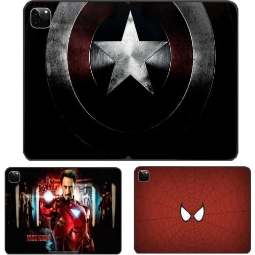 Marvel Avengers 2021 iPad Case For i Pad 10.2 Case Hunter X Hunter Soft Silicone Back Funda Protective Cover iPad Mini 5 Pro 20
