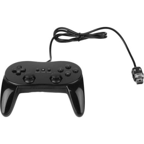 Classic Wired Horn Game Controller Gaming Remote Pro Gamepad Shock Joypad Joystick For Nintendo Wii Second-generation II 2nd Wii