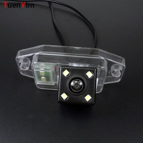 For Toyota Land Cruiser Prado FJ80 Night Vision Car Rear View Backup Camera With 4LEDS wire wireless parking kit