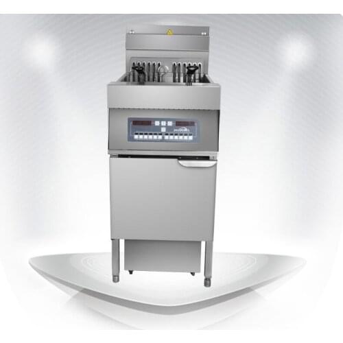 Commercial electric Frying Machine 33L Vertical digital version single cylinder with oil filter electric Deep fryer