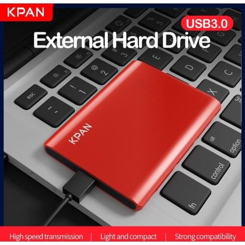 KPAN HDD 2.5" Metal Case External Hard Drive 1TB 2TB USB 3.0 Storage Device for PC, Mac, Desktop, Laptop, MacBook, XBOX, PS4/5