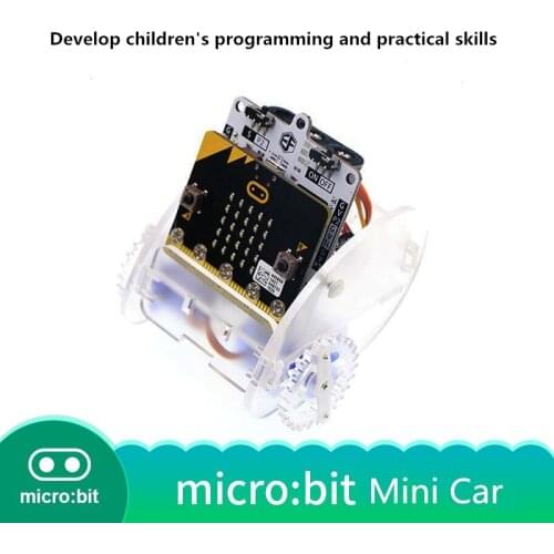 Micro:bit smart car Microbit programming robot kit DIY maker education python