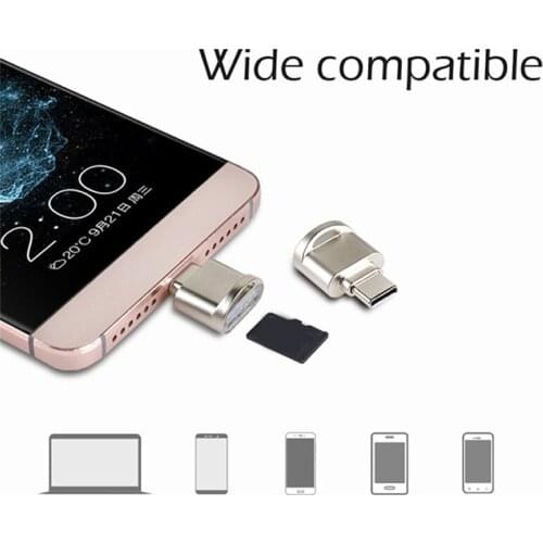 Multi-color Mini OTG Card Reader USB 3.0 Type C To Micro-SD TF Multifunction Adapter Smart Memory For Laptop PC