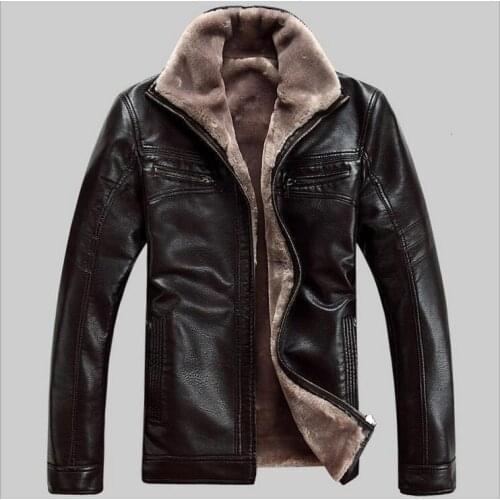2020 New Men Genuine Leather Coat sheepskin mens short Jacket leather winter jackets mens Free Shipping Plus Size M-5XL