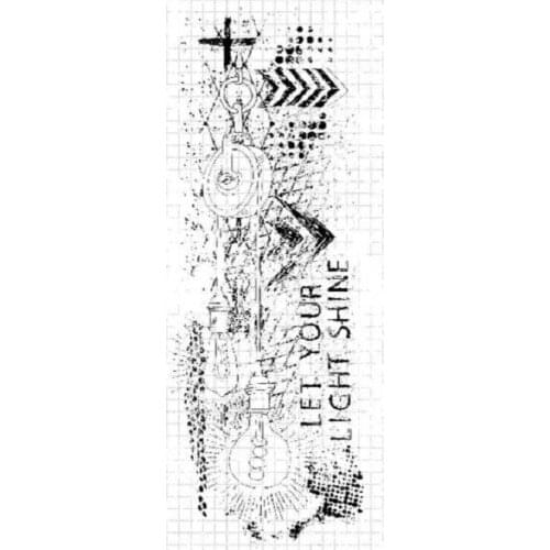 Background transparent Clear Silicone Stamp/Seal for DIY scrapbooking/photo album Decorative clear stamp sheets B0694