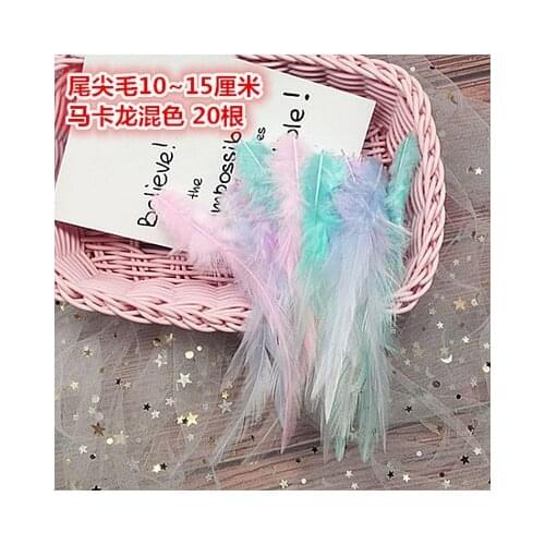 Colorful Chicken Feathers 10-15cm Natural Pheasant Loose Plumes for DIY Jewelry Indian Dream Catcher Ornaments Accessories 50pcs