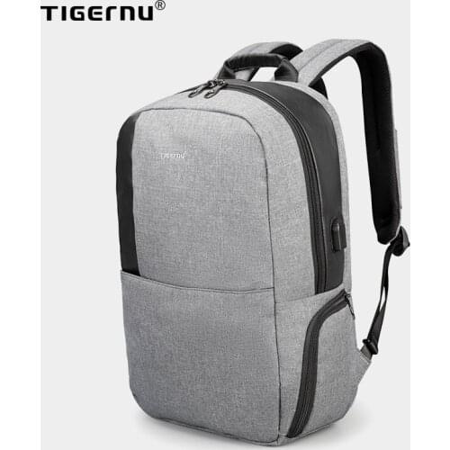 Tigernu Qiality Leisure Fashion Style Anti-theft Laptop Backpack Women Waterproof Travel Female Backpack Bag For Teenagers Girls