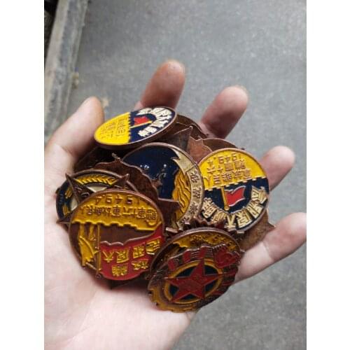 Elaborate Collectibles Chinese Copper Medals,1900-1970s different medal,Random 20 Pieces