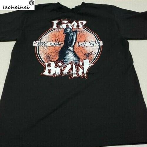 Vintage Limp Bizkit Tour Concert Balck Men S 234XL Cotton T shirt