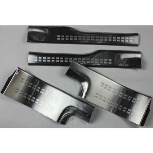 High quality stainless steel inside external Scuff Plate/Door Sill for 2013 - 2019 Mitsubishi Outlander Samurai ,car styling