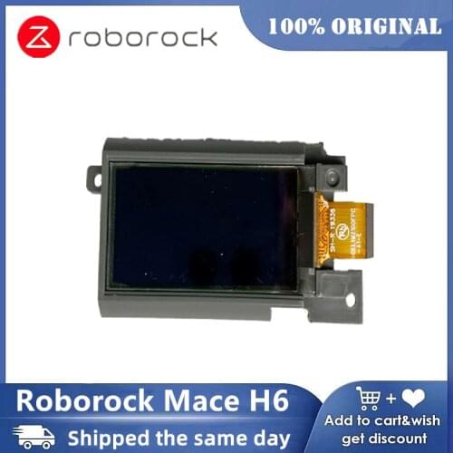 NEW Original OLED display spare parts, suitable for Roborock H6 handheld vacuum cleaner machine replacement Accessories