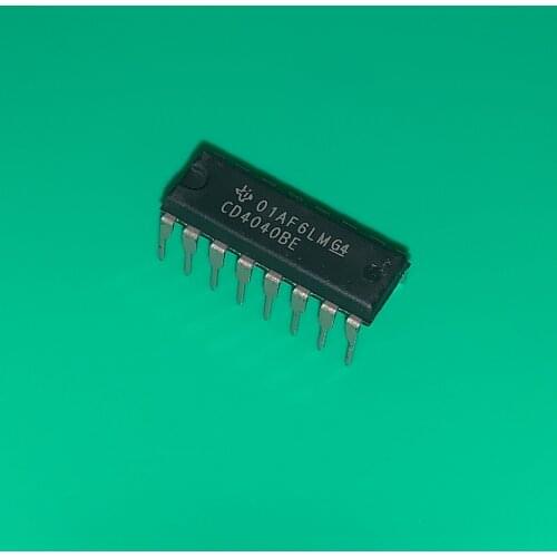10pcs/lot CD4040BE DIP16 CD4040 BE IC 12BIT BIN RIPPL COUNTER 16DIP CD 4040BE CD40408E CD4040E CD4040BEE4 CD4040E4