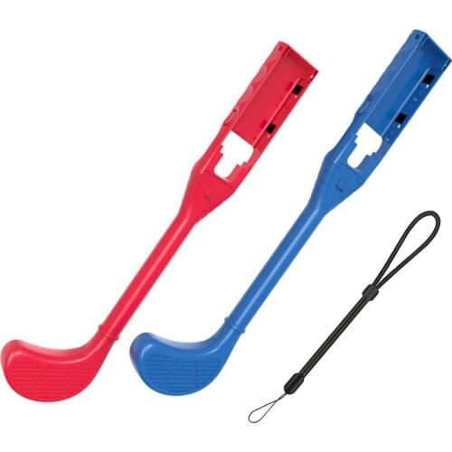 2PCS Controller Hand Grip Golf Club Case For Switch Golf Game