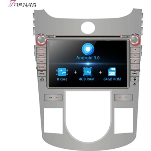 8'' Octa Core Android 9.0 Car Radio GPS For KIA CERATO/FORTE/SHUMA/KOUP Manual Air-Conditioner version 2008-2012 Stereo 2 Din