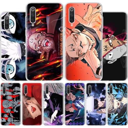 Sakuna Jujutsu Kaisen gojo satoru Phone Case For Xiaomi Mi Note 10 11 9 8 10T 9T CC9 5X 6X Poco F1 X3 F2 Pro Lite Ultra A1 A2 A3