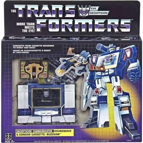 Hasbro Transformers G1 Sonic Laser Bird Mechanical Dog Action Figure Assembled Model Toy Gift