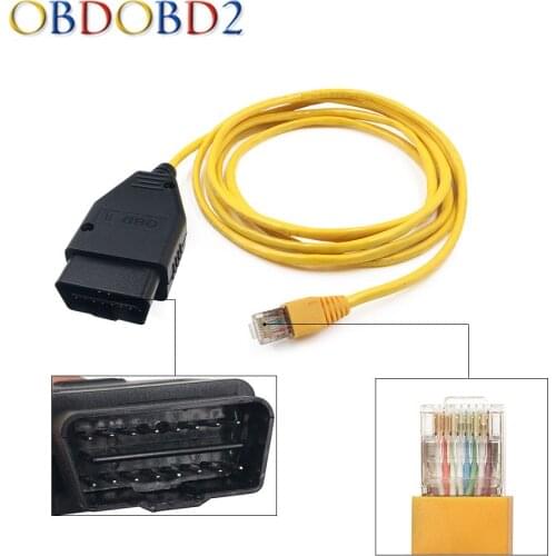 ESYS ENET Cable For BMW F-series ECU Programmer Refresh Hidden Data ENET Fault Codes Diagnostic Scanner ICOM Coding ECU Program