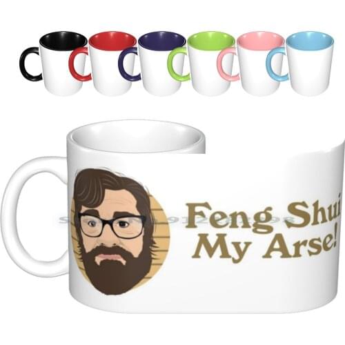 Jim Royle Mug Ceramic Mugs Coffee Cups Milk Tea Mug Barbara Royle Family Comedy Character Catchphrase Funny Cult Movie Pop