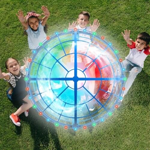Flyorb Flying Spinner Ball RC mini Drone UFO Soaring Remote Control Helicopter Stress Release Gesture sensing Toys for Kid Adult