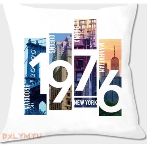 New Hand Painted Classic Retro Cushion Cover Polyester Cotton 45X45CM Pillowcase Home Decorative Throw Pillow Covers
