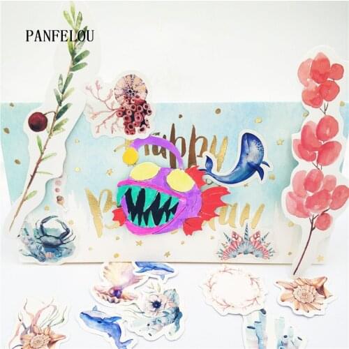 PANFELOU Scary lantern fish metal craft paper die cutting dies Scrapbooking/DIY Thanksgiving Day Easter Embossing mould cards