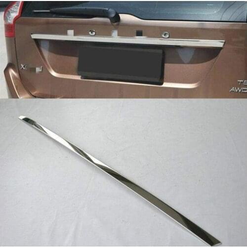Fit for Volvo XC60 2009-2013 rear trim strip for XC60 boot boot light strip refitting stainless steel decoration