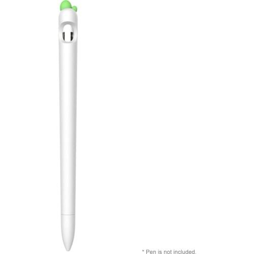 Tablet PC Stylus Waterproof Drop-proof Silicone Case Cap Anti-lost and Durable Carrot Girl Cute Pencil Case for Apple Pencil 1/2