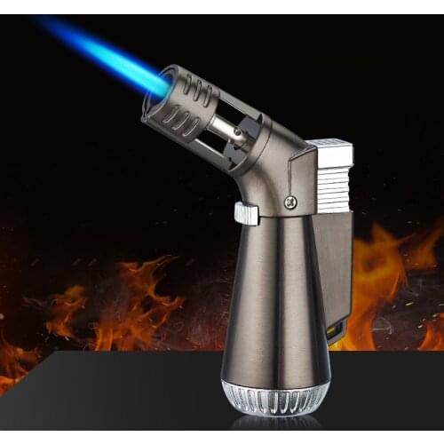 Jet Turbo Butane Torch Lighter 2020 New Metal Gas Lighter Cigarette 1300C Cigar Lighter Gasoline Lighter Gadgets for Men