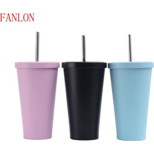 Thermal Insulation straw cup creative and custom-made horse-dragon-color water cup Hot and Cold Drinking Cups Coffee Mug