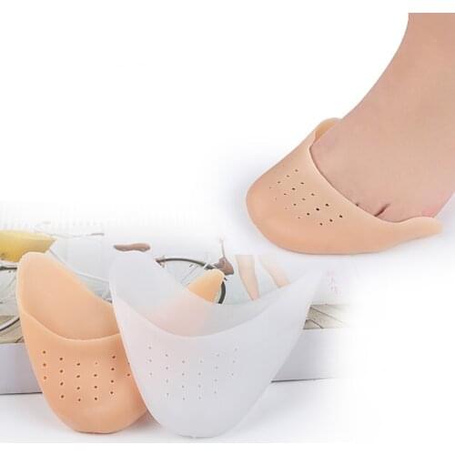 USHINE silicone gel Toe breathable ballet dance shoes pads foot care Protector Super soft boots with toes tip protective sleeve