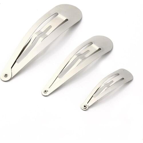 Tone Snap Hair Clips 5cm 6cm 7cm 8cm 9cm Craft Bow Handmade DIY Hair Accessories for Women Girls Hairgrip Hair Clip Base