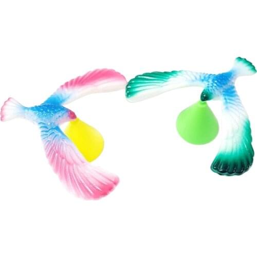 1-2Pc Plastic Balance Birds 7.5cm Boys Girls Kids Pinata Filler Gag Loot Birthday Party Favors Game School Gift Favours Carnival