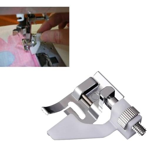 1PC Adjustable Curled Edge Sewing Foot Household Dedicated Stitch No Parts Stitching Presser for Machine Sewing sewing
