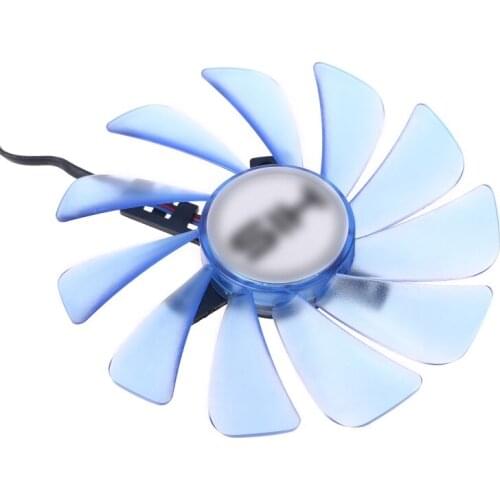 2pcs 95mm Alternative FDC10U12S9-C CF1010U12S GPU Fan For XFX RX 580 RX590 HIS RX580 IceQ RX570 Graphics Card Cooling fan P82A