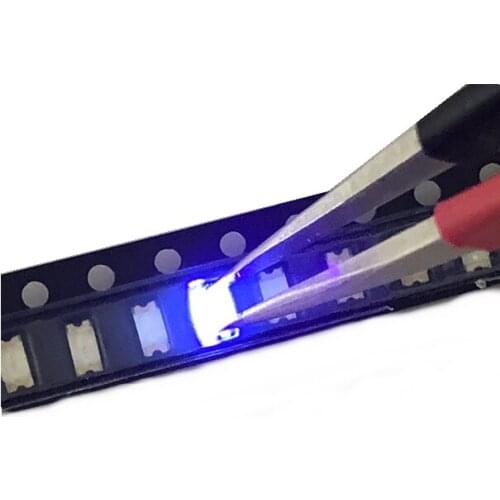 2000PCS 1206 purple/uv smd super bright lamp lights-emitting diodes 390-410NM 3..2*1.6*0.8MM SMD 1206 LED DIODES