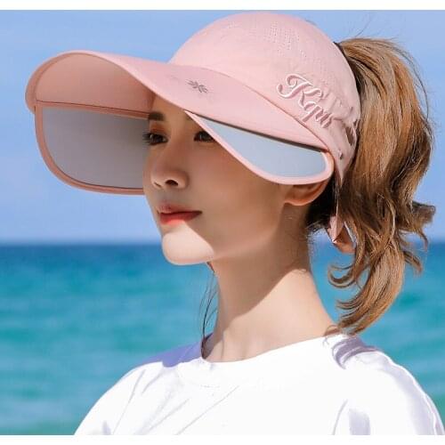 2021 New Fashion Sunshade Mens and Womens Baseball Cap Sun Hat Visor Hat Wide Brim Hat Sun Visors for Women Summer Hat