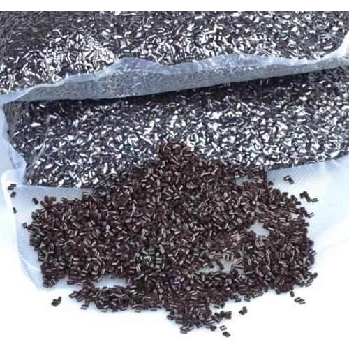 500Gram Top Quality Italian Keratin Extra Strong Hold Keratin Grains Black Brown Transparent White color For Fusion Hair