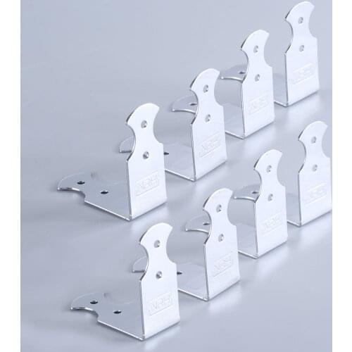 8Pcs 45*20mm Aviation Corner Brackets Luggage Bag Wooden Case Box Cabinet Metal Edge Corner Protectors Covers Furniture Fitting