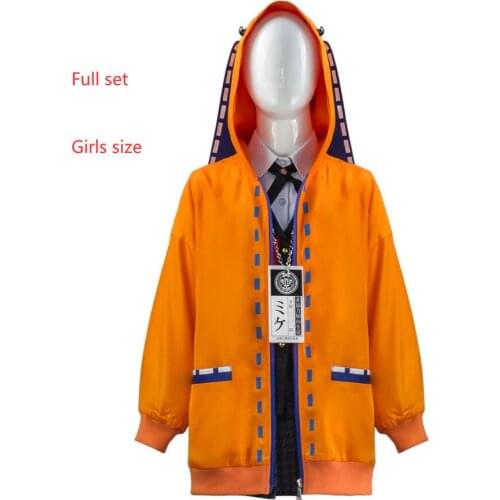 Kids Cosplay Anime Kakegurui School Girl JK Uniform rabbit jacket Runa Yomotsuki Costume Full set Kirari Jabami Yumeko Women Xs