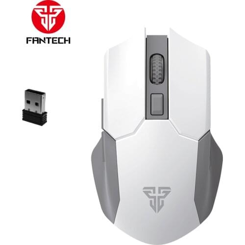 FANTECH WG11 2.4GHz Wireless Mouse 2400 DPI 6 Buttons Silent Mause Ergonomic Gaming Mice For Computer PC Laptop Office