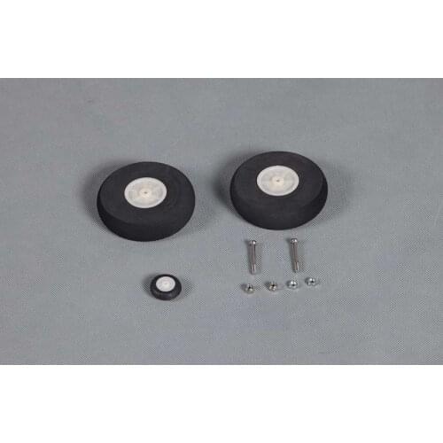 FMS 1220mm Super EZ Front and Tail Tire set FMSPH109 RC Airplane Model Plane Spare Part