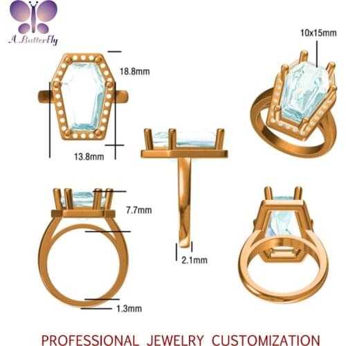 A Butterfly Professional Jewelry Custom Production Can be Produced According To customer Requirements Quality Assurance