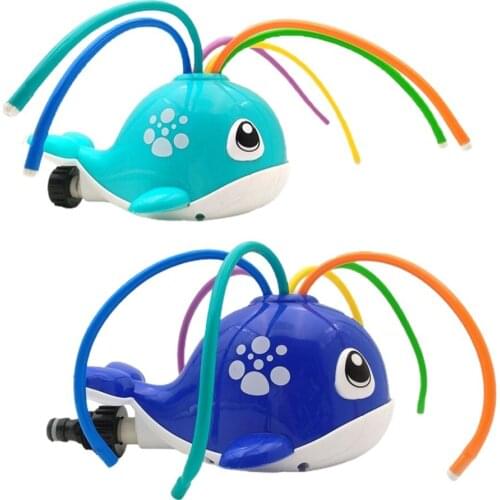 Summer Cool Fun Bath Toys Ball Rotatable Water Squirting Sprinkler Baby Bath Shower Kids Toys Garden Lawn Water Park