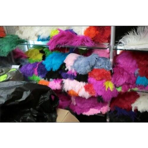 SPR 45-50cm ostrich feather wedding decorations table centerpiece decorative feather party home supply